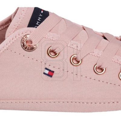 7. Tommy Hilfiger Glitter Detail Flatform Sneaker W FW0FW05013