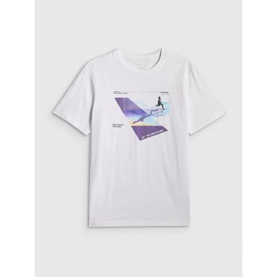 6. Men's T-shirt 4F 4FRSS26TTSHM3661-10S