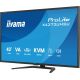 5. iiyama ProLite X4373UHSU-B2 computer monitor 108 cm (42.5") 3840 x 2160 px 4K Ultra HD LED Black