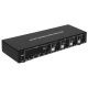 4. Techly IDATA DP-KVM4 KVM Switch Rack-Mountable Black