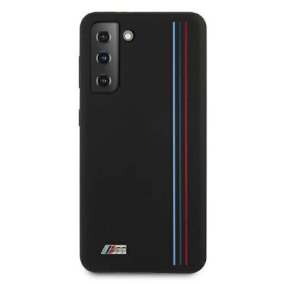 3. BMW Silicone Stripes M Collection Case for Samsung Galaxy S21+ - Black