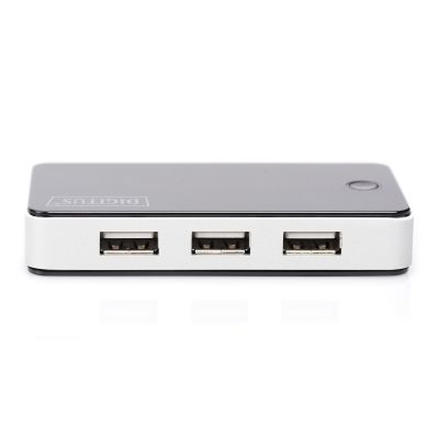 3. Hub DIGITUS DA-70222 (7x USB 2.0; black)