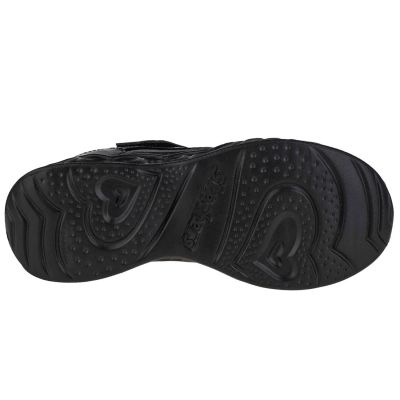 4. Skechers Heart Lights 20180L-BBK Black 29