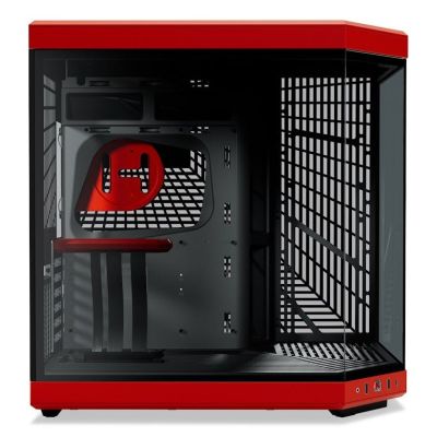 3. HYTE Y70 Midi Tower Black, Red