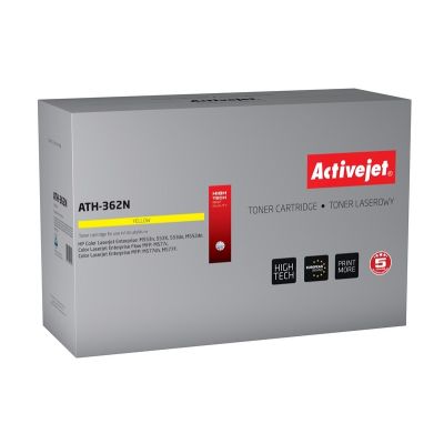 Activejet ATH-362N Toner (replaces HP 508A HP508A CF362A; Supreme; 5000 pages; yellow)