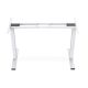 4. Electric desk frame with height adjustment, two-stage motor, white