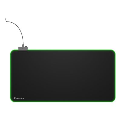 10. GENESIS Boron 500 XXL RGB Gaming Mousepad Black