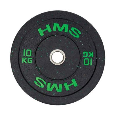 11. HMS BUMPER GREEN Olympic Plate 10 kg HTBR10 