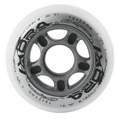 17. PU 76x24 82A WHITE WHEELS (4 pcs.) NILS EXTREME