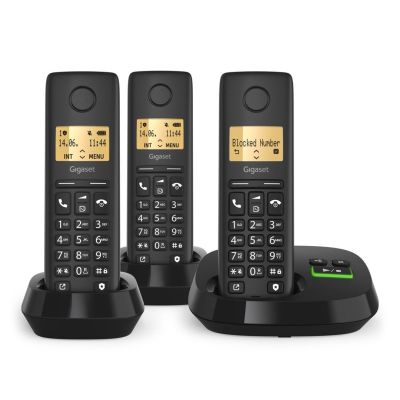 4. Gigaset PURE 100 AM Trio cordless phone with AB Int.Ware