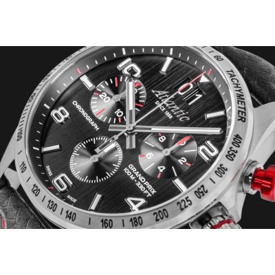 4. Men's Watch Atlantic Grand Prix Chrono 55463.41.65 + BOX