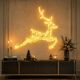 5. REINDEER LIGHT DECORATION 79X73CM 540LED GOLD