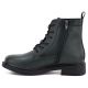 7. Women's leather ankle boots, green, Sergio Leone 25172-S