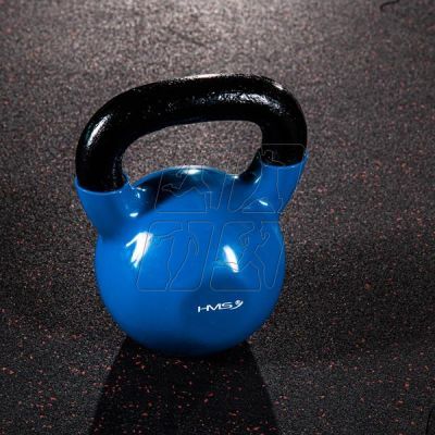 26. Kettlebell iron covered with vinyl HMS KNV08 BLUE