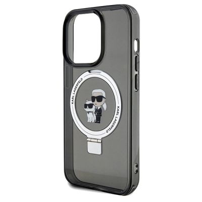 6. Karl Lagerfeld Ring Stand Karl&Choupette MagSafe case for iPhone 13 Pro Max - black