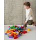 8. Marioinex "junior bricks" building blocks, 110 pieces