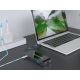 7. Conceptronic DONN14G Docking Station Wired USB 3.2 Gen 1 (3.1 Gen 1) Type-C Gray