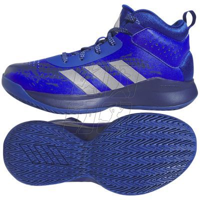 8. Basketball shoes adidas Cross Em Up 5 K Wide Jr HQ8495