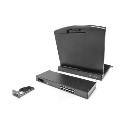 2. Digitus Cat.5 16-Port Modular KVM Switch