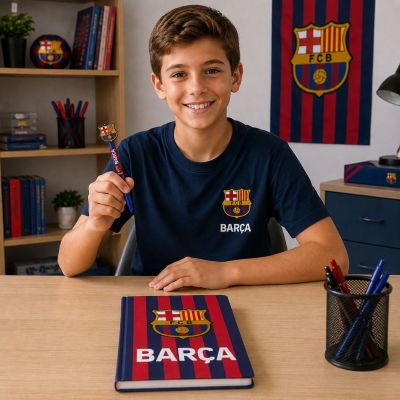 5. FC Barcelona notebook and pen set Barca 2700002524