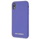 2. Karl Lagerfeld Silicone iPhone Xr Case - Purple