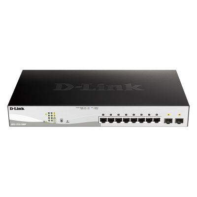 4. D-Link DGS-1210-10MP Managed L2 Gigabit Ethernet (10/100/1000) PoE Support Black, Gray