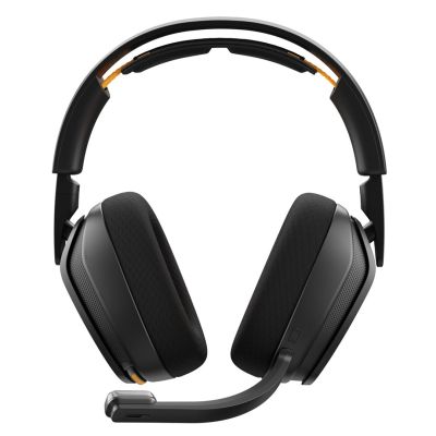 3. Glorious Gaming GHS Wireless InfinitePlay Headset Wireless Bluetooth Headband Charging Stand Black