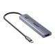 14. UNITEK HUB USB-C 7IN1 PD 100W HDMI 2.0 WITH ON/OFF BUTTON