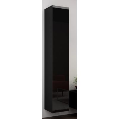 VIGO full display cabinet '180' 180/40/30 black/black half