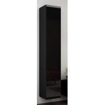 VIGO full display cabinet '180' 180/40/30 black/black half