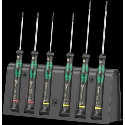 2. Wera 05118150001 Hand Screwdriver Set Single-Way Screwdriver
