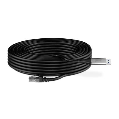 4. Digitus USB-A - RJ45 Ethernet cable, 1 Gbit/s, 15 m