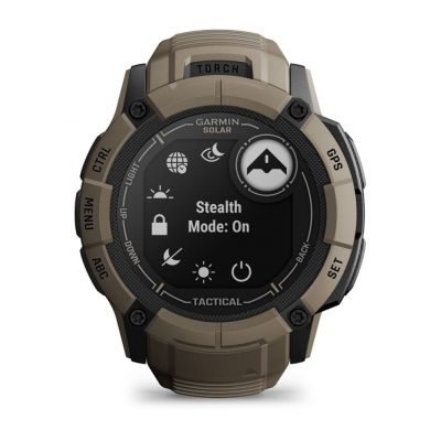 9. Garmin Instinct 2X Solar Watch - Tactical Edition Coyote Tan