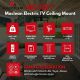 8. MACLEAN ELECTRIC TV MOUNT, CEILING, TUYA SUPPORT, MAX. VESA 800X400, FOR TV 43-86", MAX. 55KG MC-176 T