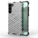16. Honeycomb case for Samsung Galaxy S23+ armored hybrid cover transparent