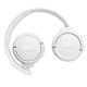 9. JBL TUNE 520 BT headphones (white, wireless, on-ear)