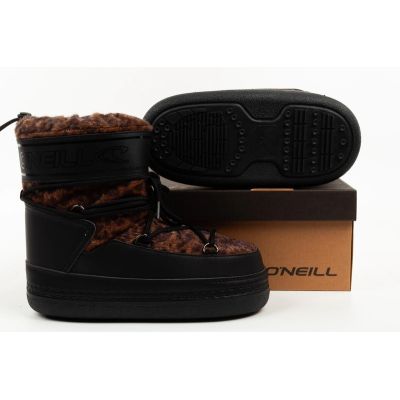 9. O'neill women's Lisa F High snow boots, leopard print, insulated, winter