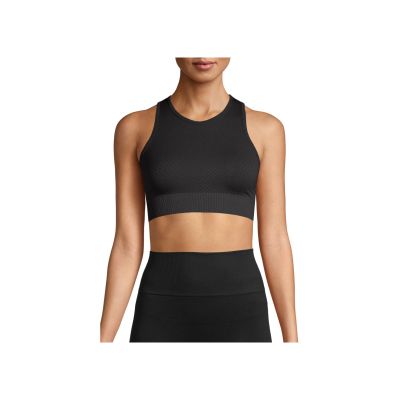 6. CASALL Essential Block Seamless Sport Top Black