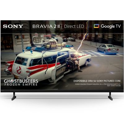 Sony K-43S25M2 109.2 cm (43") 4K Ultra HD Smart TV with Wi-Fi, Black