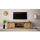 4. TV cabinet GRANERO 200x56.7x35 oak wotan