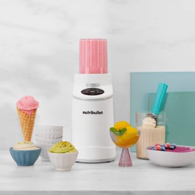 2. NutriBullet NBD0503W Ice Cream Maker Shaker White