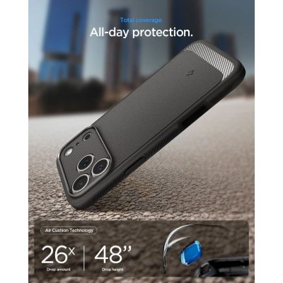 8. Spigen Rugged Armor MagSafe Case for iPhone 18 Pro Max / 17 Pro Max - Gray