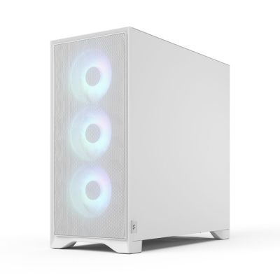 3. Fractal Design Pop 2 Air White TG RGB Midi Tower White