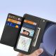 8. Dux Ducis Lawa Leather Case for Samsung Galaxy S25+ with Detachable Magnetic Wallet - Black