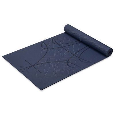 6. Yoga Mat Gaiam Aligment Ink 6 mm 64015