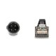2. DeLOCK Cable M12 D-coded 4 pin male to RJ45 male PUR (TPU), 5 m