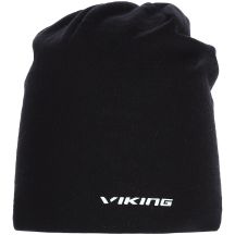 VIKING Mundo Merino Multifunctional Hat for Adults, Black, One Size