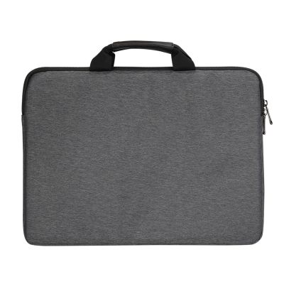 2. Wozinsky WTL-15 15.6" Laptop Bag with Handle and Metal Zipper - Gray