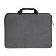 2. Wozinsky WTL-15 15.6" Laptop Bag with Handle and Metal Zipper - Gray