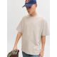 6. Jack&Jones men's t-shirt JJEBARRON TEE SS O-NECK NOOS 12298906 MOONBEAM